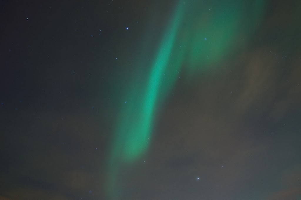 out finding the real: The Northern Lights.