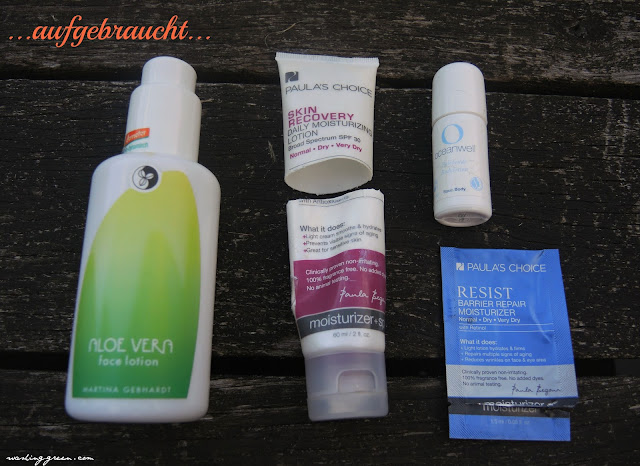 Aufgebraucht September 2015 Martina Gebhardt, Paula's Choice, Oceanwell
