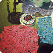 Juego de tapetes a Crochet Juego de tapetes a Crochet