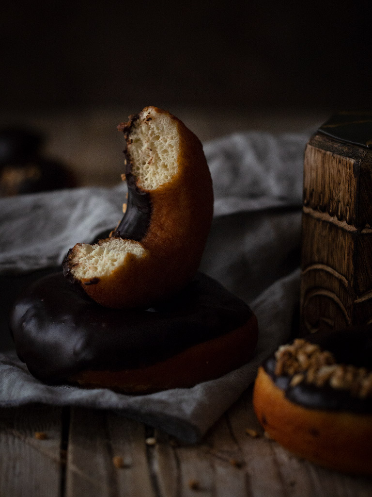 donuts-con-glaseado-de-chocolate