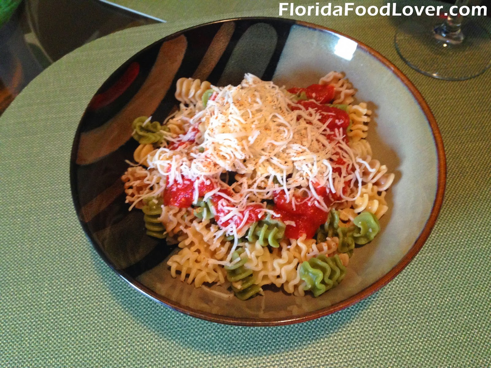 Florida Food Lover Vegetable Radiatore Pasta