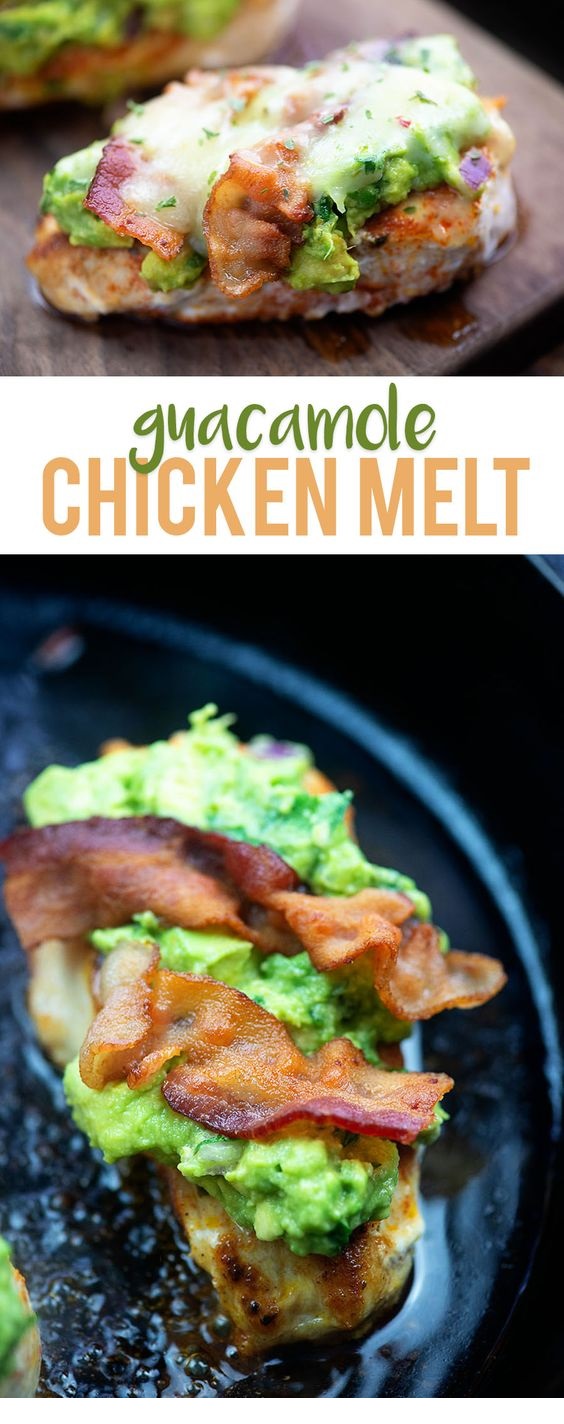Guacamole Chicken Melt