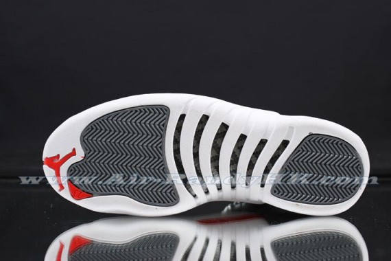 air jordan 12 retro cool grey team orange