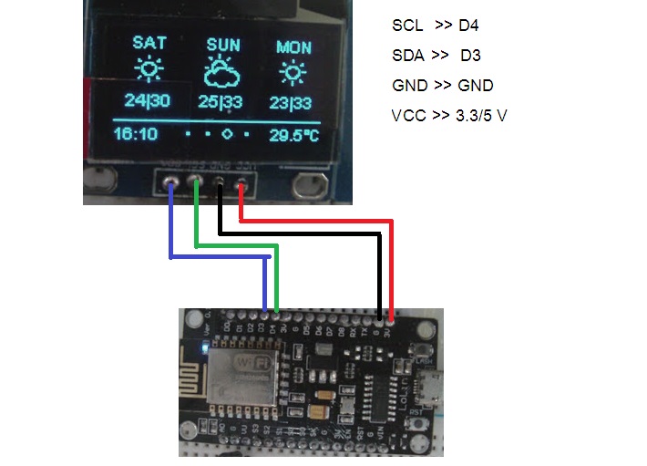 ArduinoWorld Esp8266_ssd1306_Weather station
