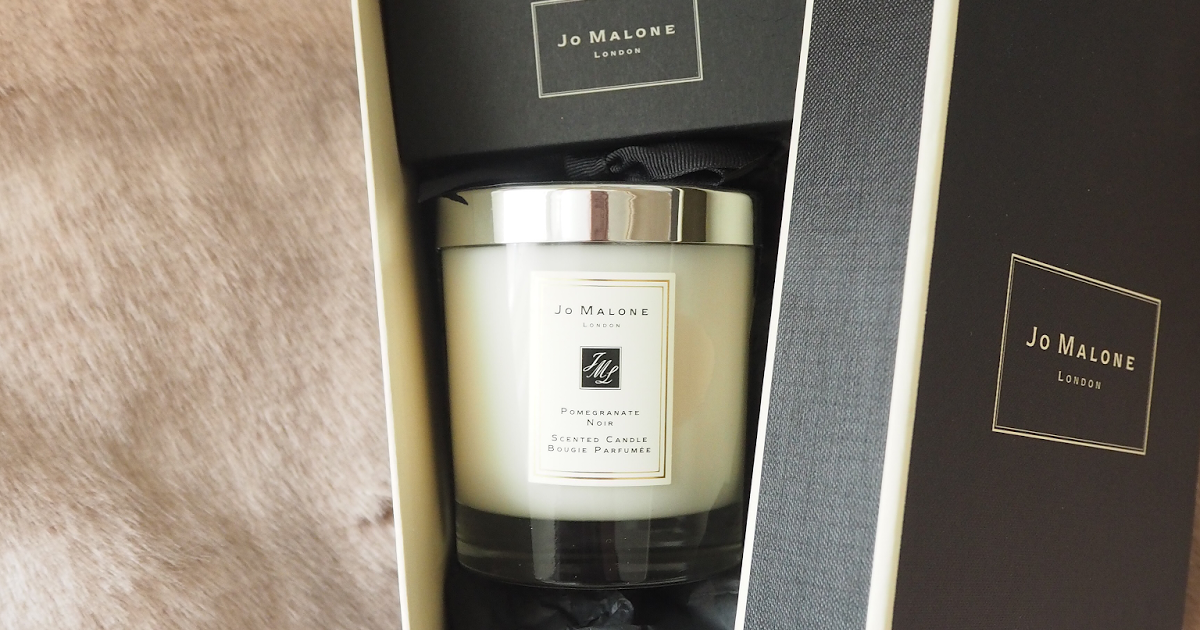 Review Jo Malone Pomegranate Noir Candle Hello Teddy