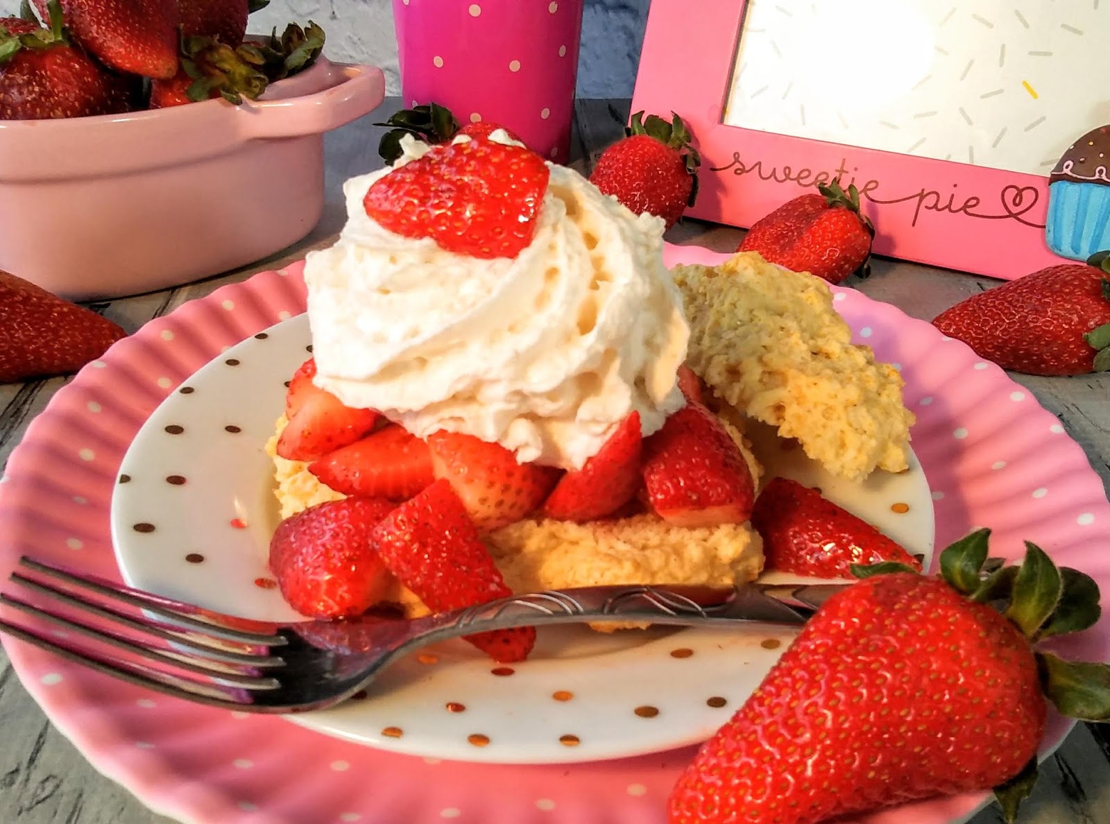 Go here for a delicious dairyfree strawberry shortcake recipe