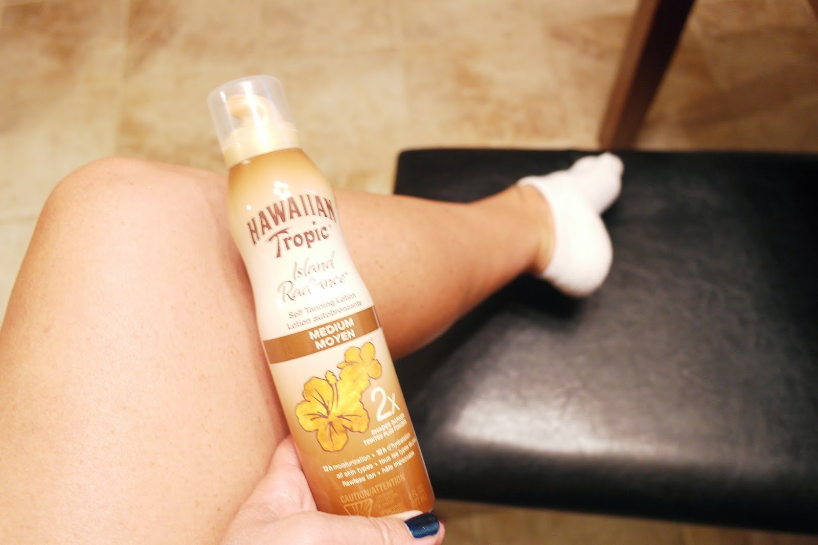 Makeup University Inc Miss America tan glow with Hawaiian Tropic