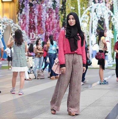 model hijab casual elegan model hijab casual elegan