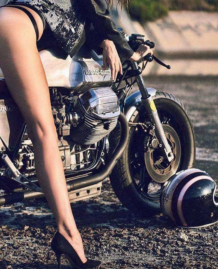 moto guzzi girls