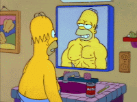 Resultado de imagen de simpson gif animado