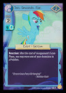 My Little Pony Ten. Seconds. Flat. Celestial Solstice CCG Card