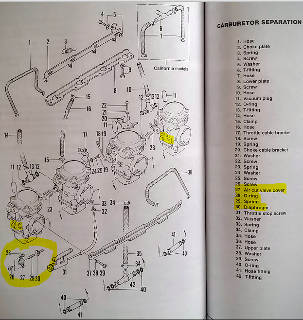 Tim's Motorcycle Diaries: vacuum lines