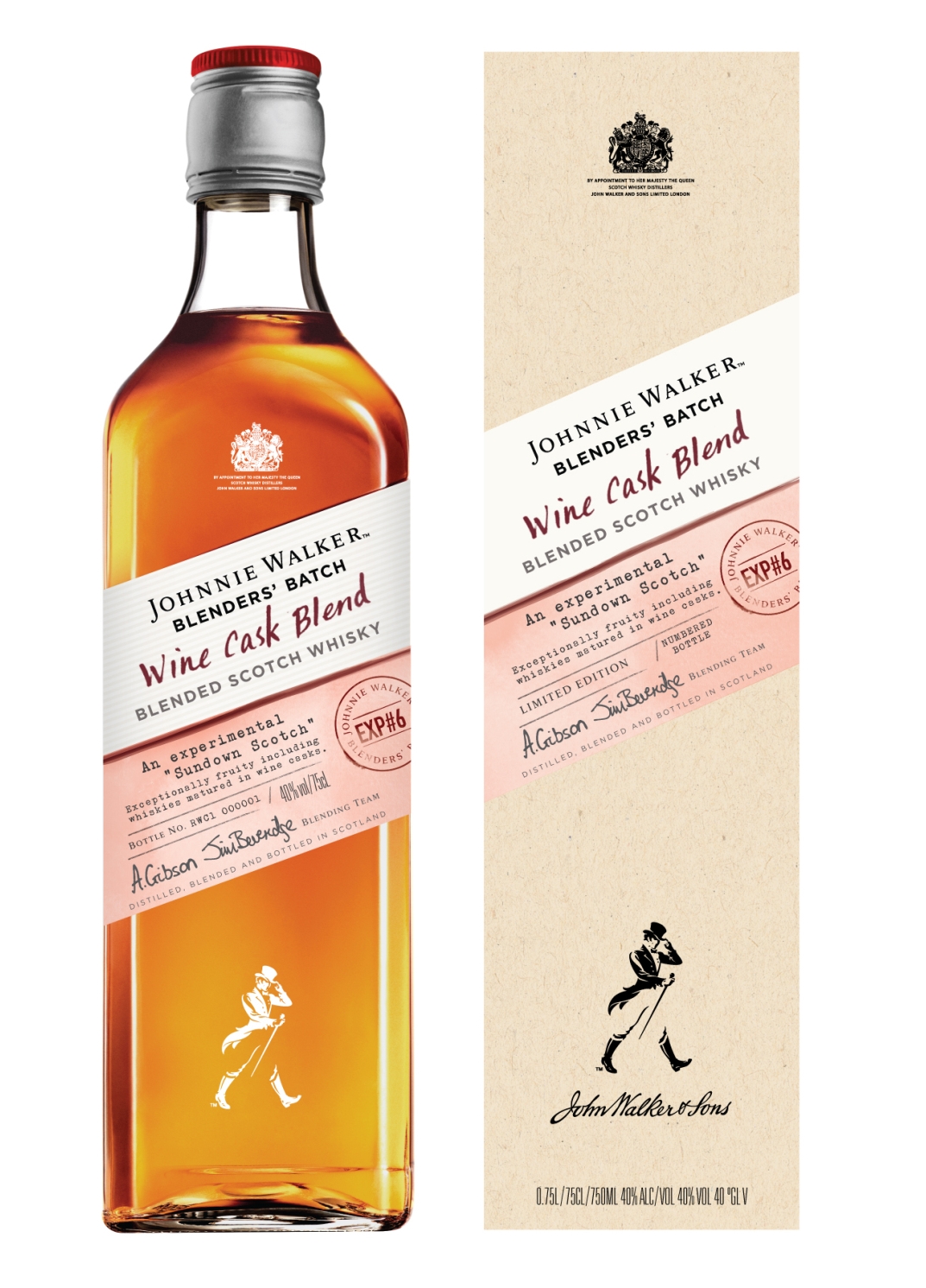 Presentan Johnnie Walker Blenders' Batch Wine Cask Blend