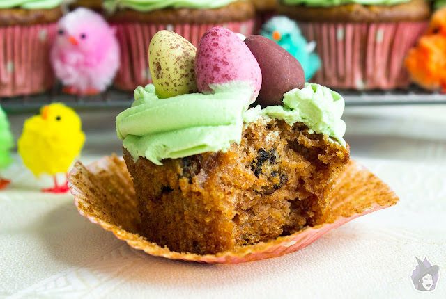 Cupcakes De Zanahoria Para Pascua
