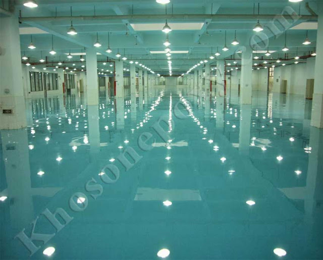 sơn epoxy sàn nhà xưởng