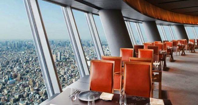 Sky Restaurant 634 (Tokio, Japón) Sky Restaurant 634 (Tokio, Japón)