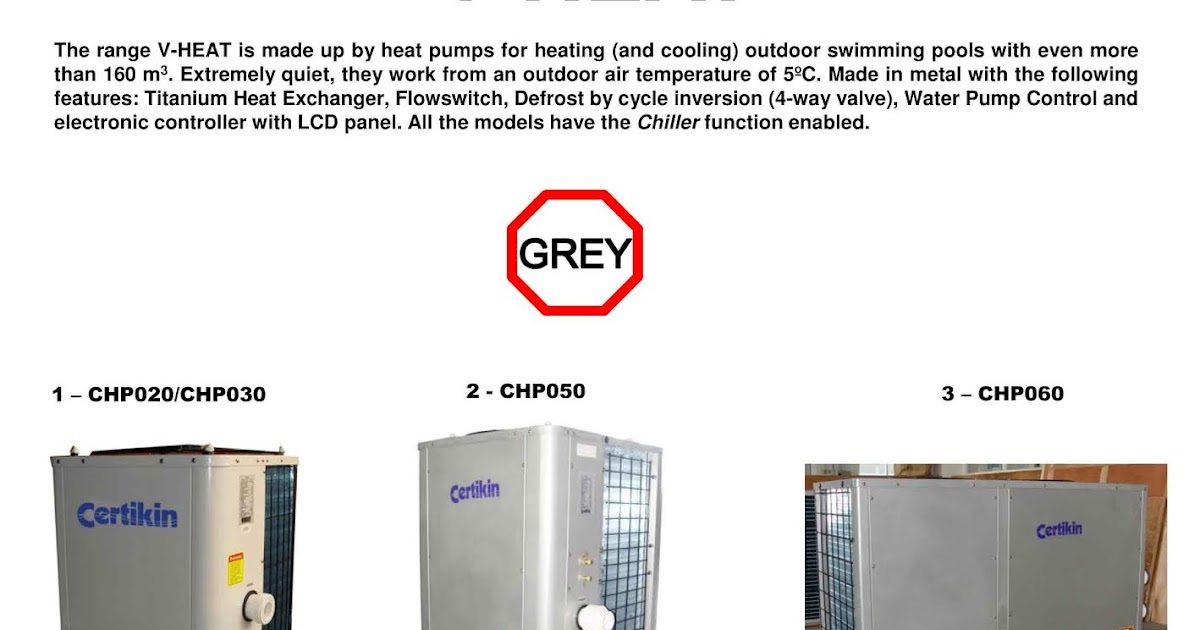 A.M GENERAL BLOG FOUR Certikin Heat Pump CHP and CHPC Series Heating