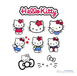 Hello Kitty Logo vector (.cdr)