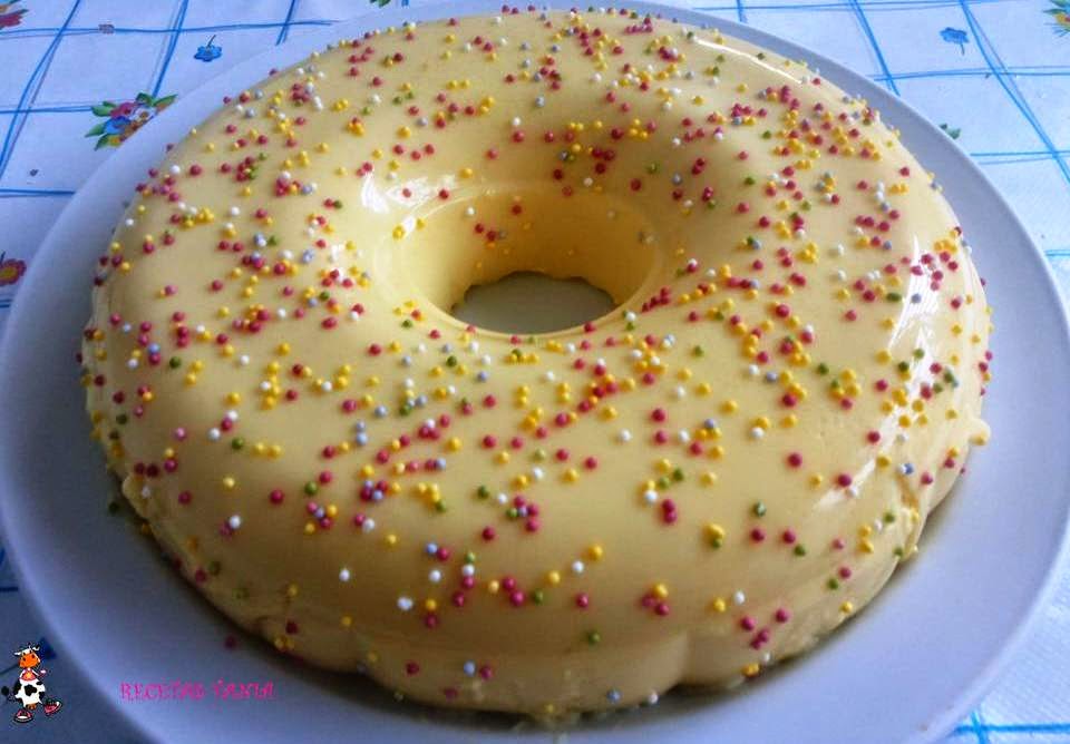 flan de chocolate blanco