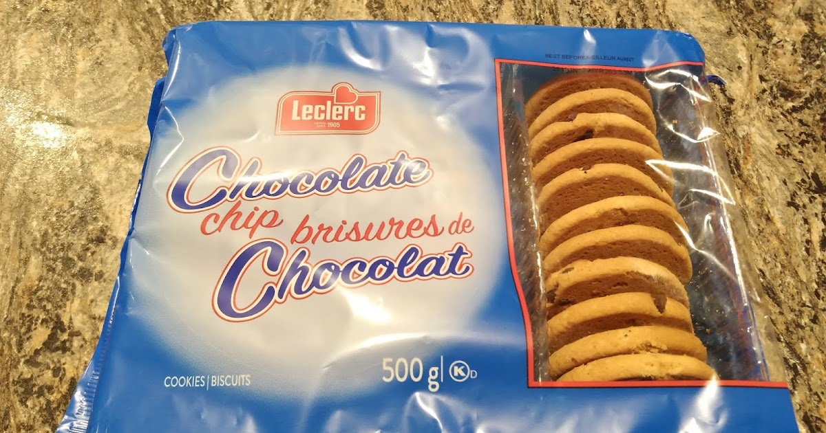 Biscuits aux pépites de chocolat Leclerc