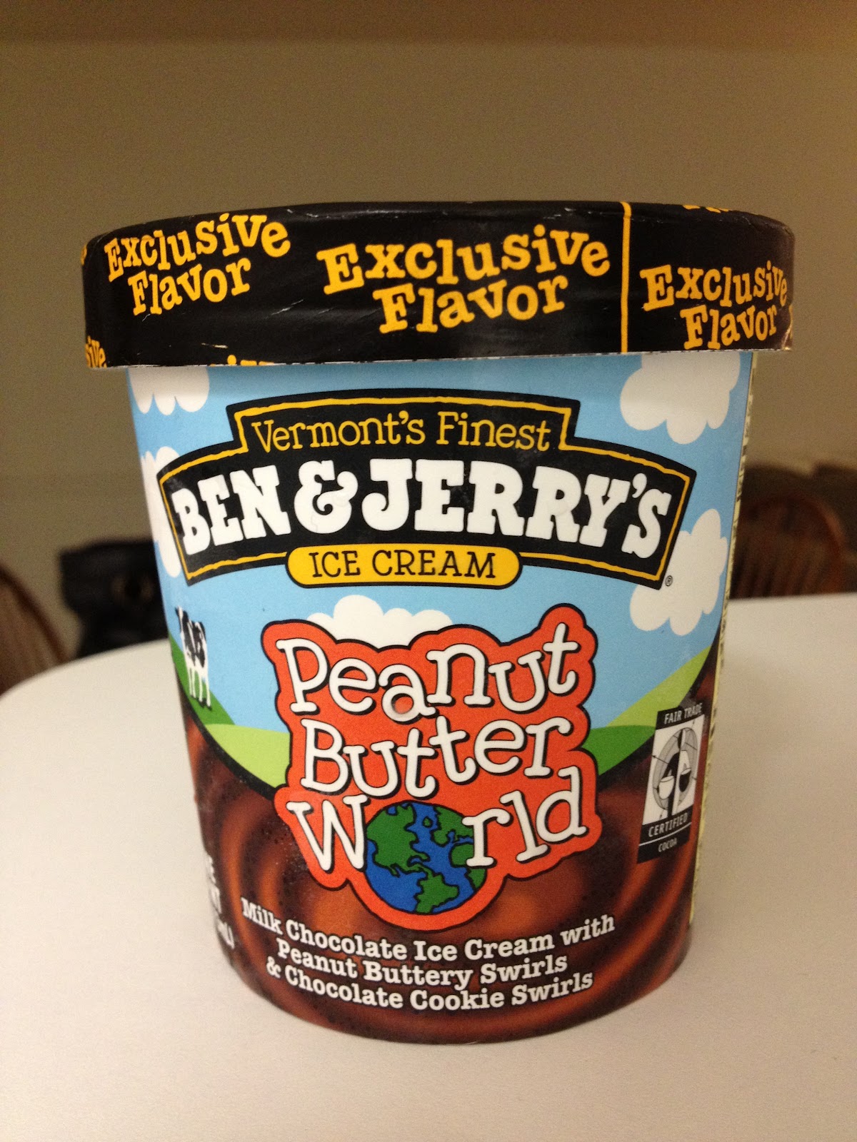 Eating Every Ben and Jerry's Ice Cream Flavor Peanut Butter World!