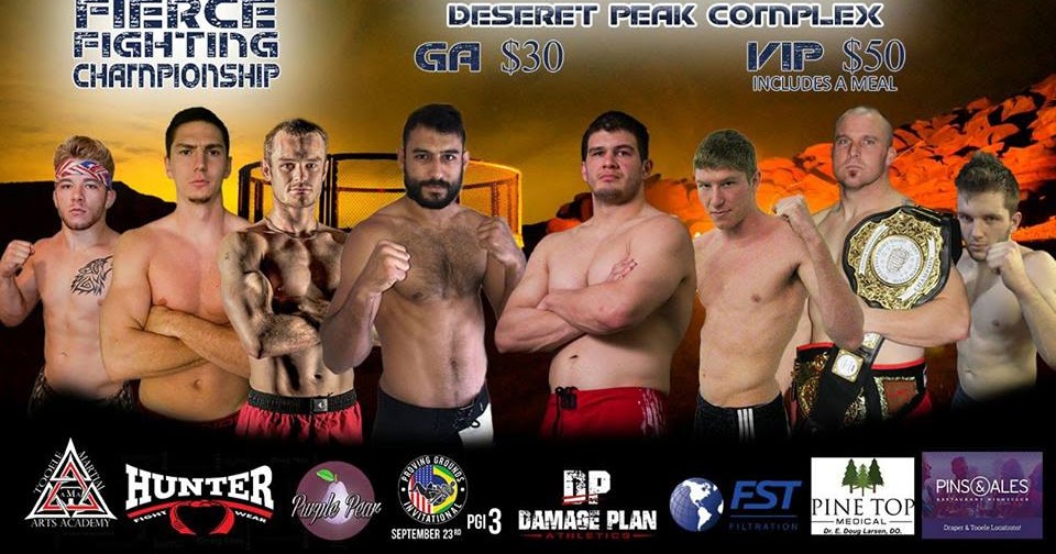 Utah MMA and Boxing Fierce Fighting MMA card Saturday, Hatch wins in