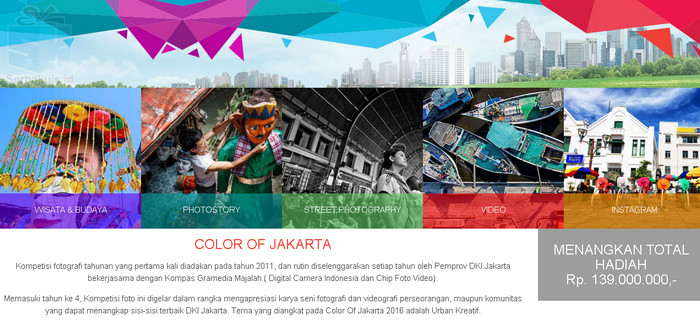 Urban Kreatif - Color Of Jakarta 2016 Photo Contest Urban Kreatif - Color Of Jakarta 2016 Photo Contest