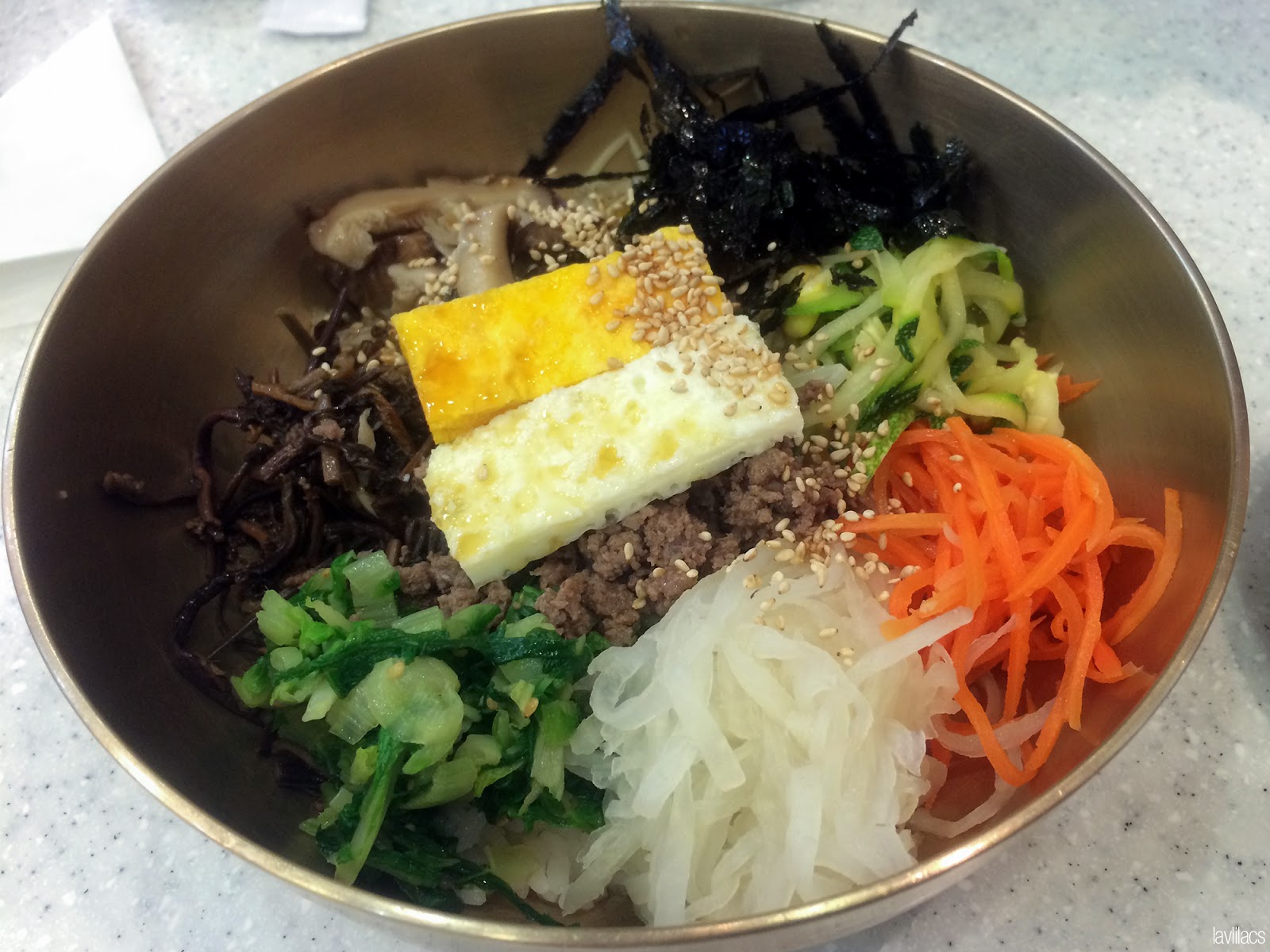 Seoul, Korea - Summer Study Abroad 2014 - Busan Lotte Department Store - Mihyang bibimbap