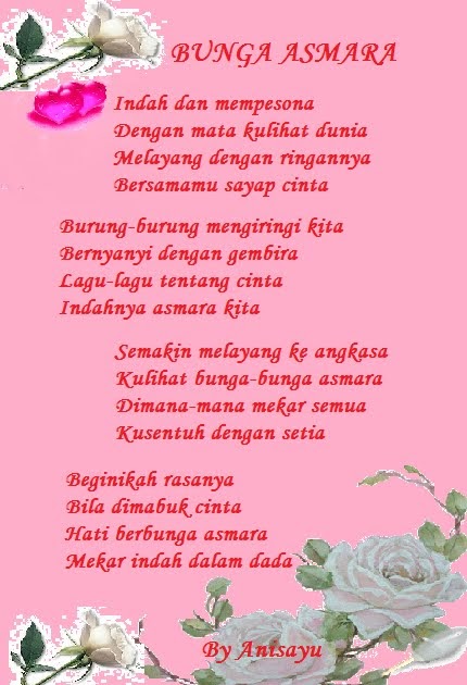  PUISI  CINTA BY ANISAYU Kumpulan Puisi  Cinta Romantis 