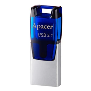 Apacer Memperkenalkan Akses File Cepat dengan Flash Drive Ganda AH179 USB 3.1 Gen 1 OTG