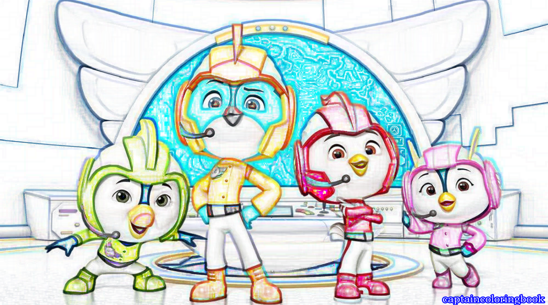 Top Wing New Series Cartoon Coloring Page Coloring Page Top Wing New Series Cartoon Coloring Page Coloring Page