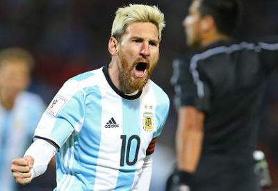 Lionel Messi Argentina vs Uruguay