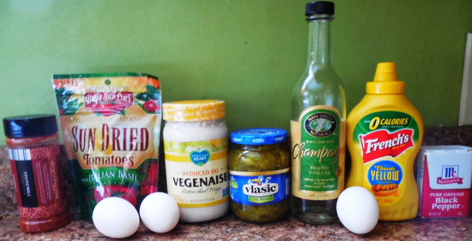Deviled Egg Ingredients