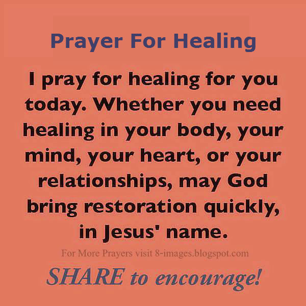 Prayer for healing a relationship
