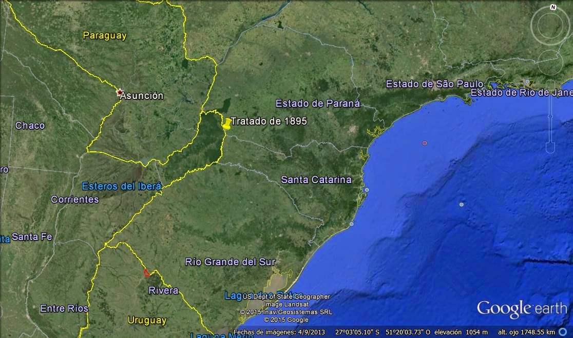 ﾟ *:･ﾟ : Problemas limitrofes de Argentina con Brasil (por 3era vez)