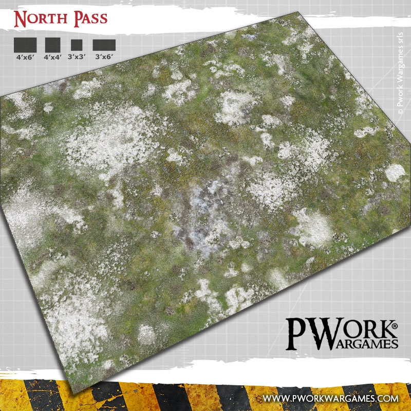 Wargame News and Terrain Pwork Wargames New North Pass! Fantasy