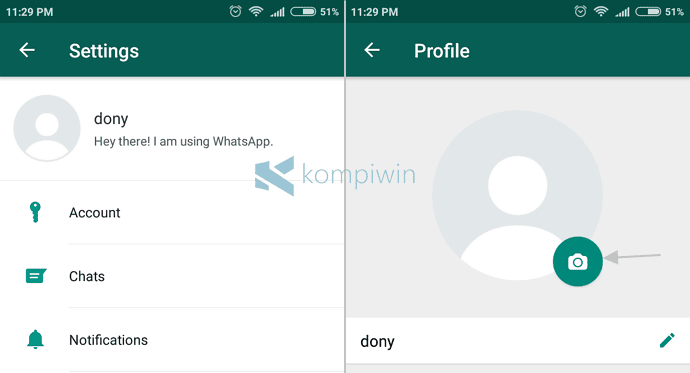 Cara Mengganti Foto Profil WhatsApp di Android iPhone 