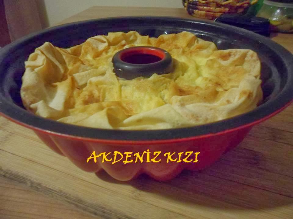 .: kek kalıbında peynirli börek