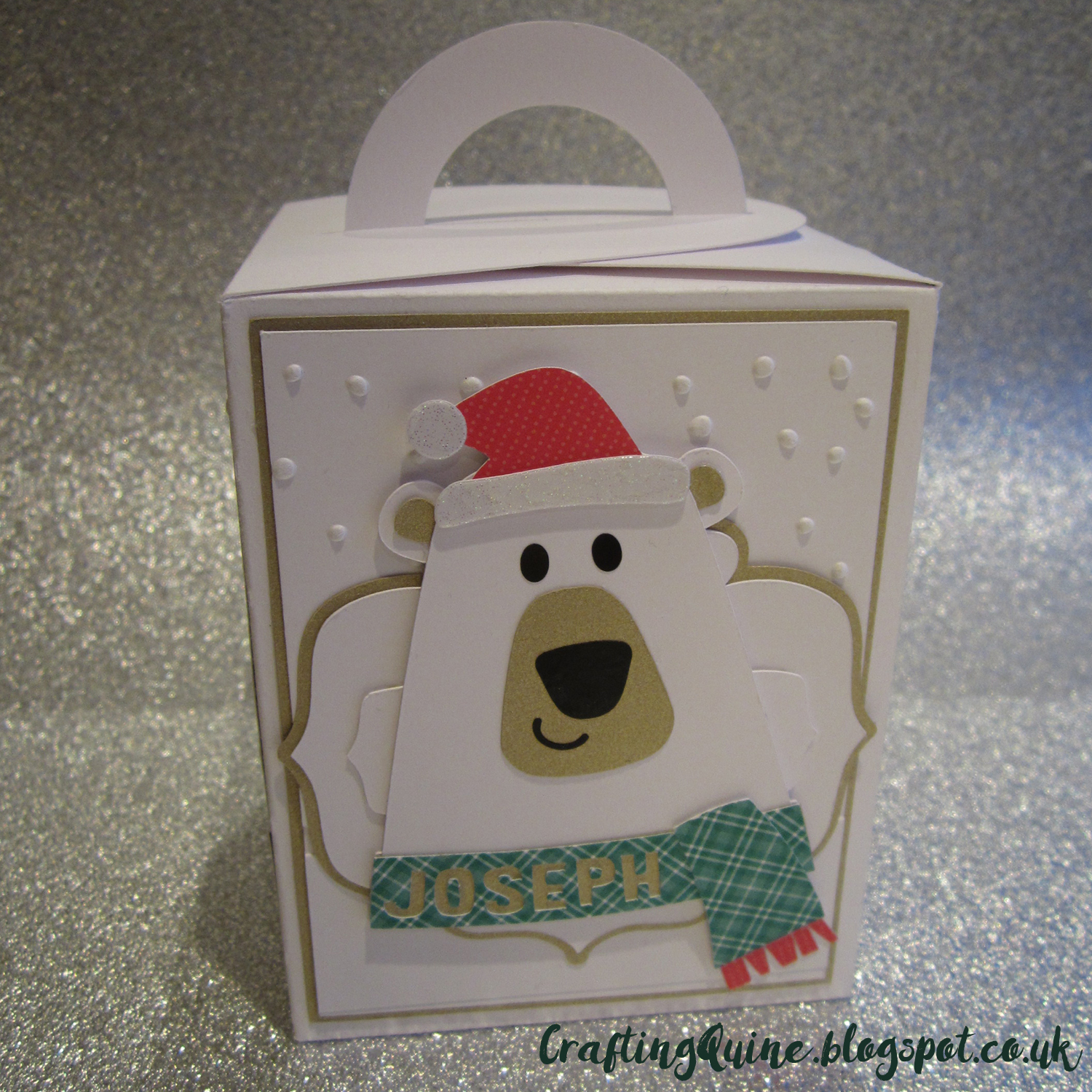 Crafting Quine Polar Bear Gift Boxes
