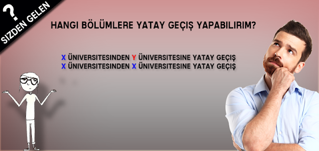 Hangi bölümlere yatay geçiş yapabilirim? Hangi bölümlere yatay geçiş yapabilirim?