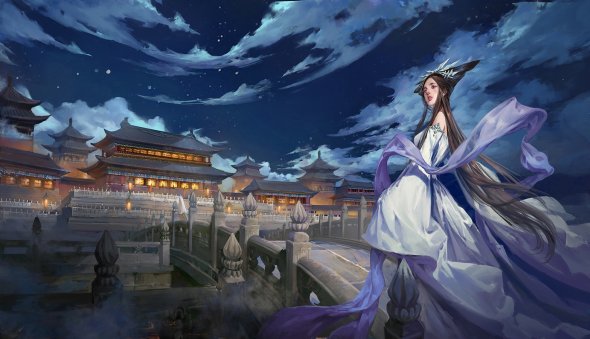 You Zheng artstation arte ilustrações fantasia oriental games