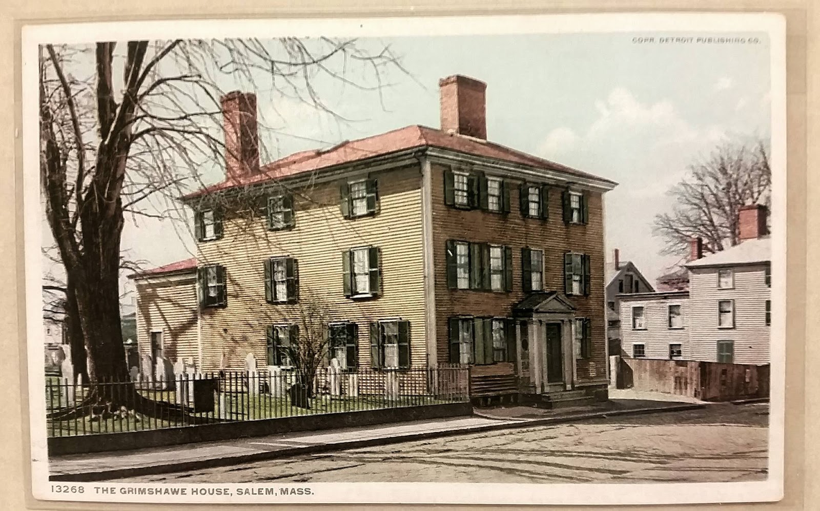 History by the Sea Salem, Massachusetts The Grimshawe House Salem