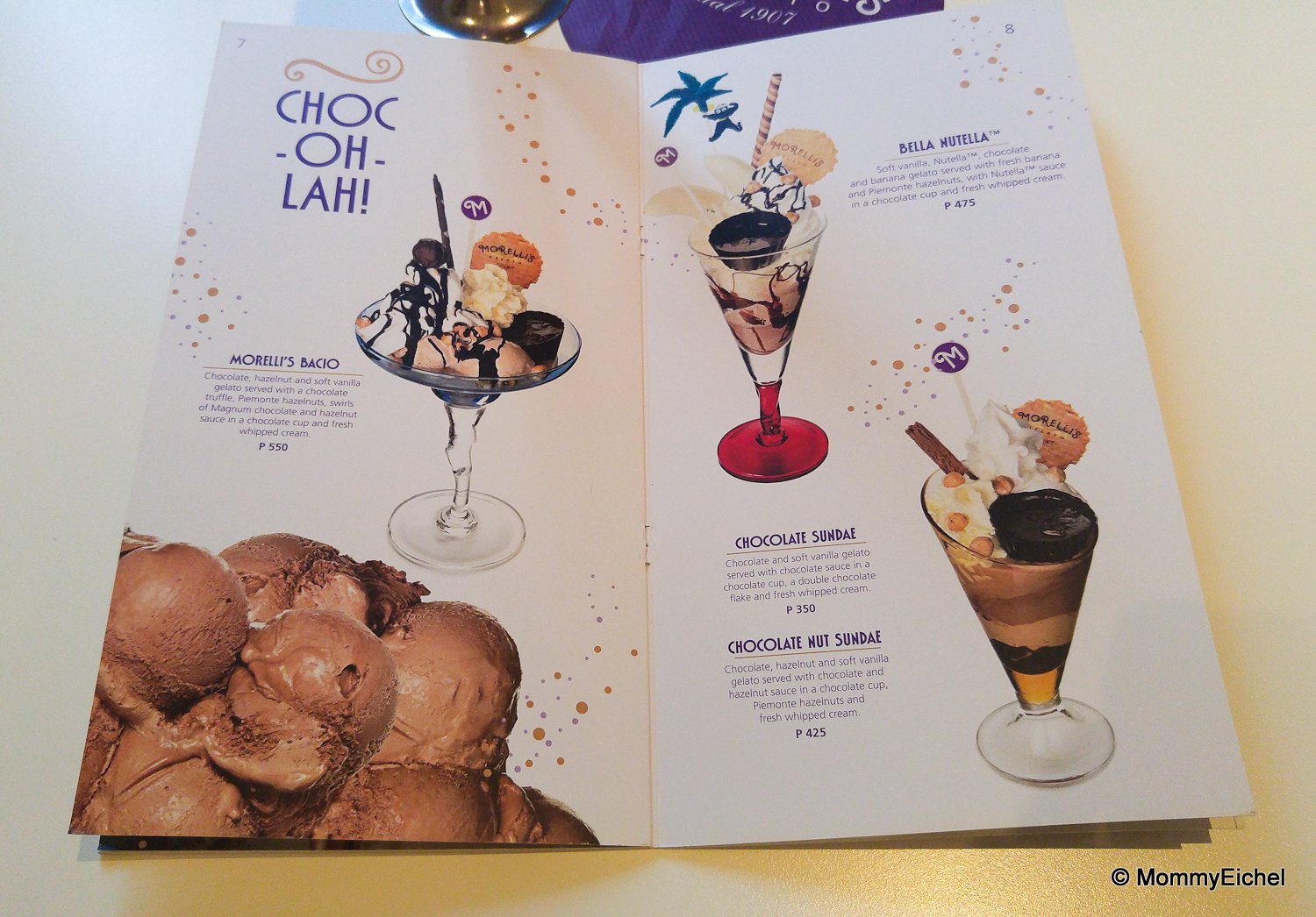 Mommy Eichel Awaken the Child In You at Morelli's Gelato