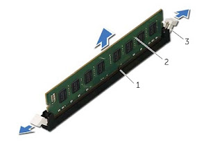 Removing the Memory Module(s) DELL XPS 8700