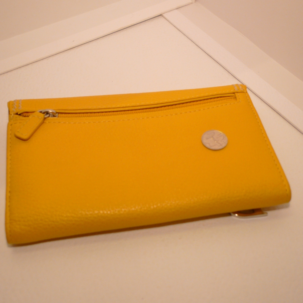 One Girl's Junk Is Another Girl's Treasure YELLOW DIOR WALLET SOLD