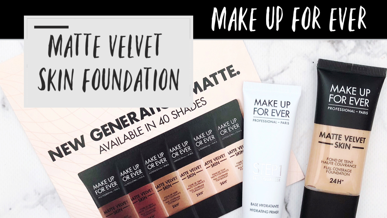 Review Make Up For Ever Matte Velvet Skin Full Coverage