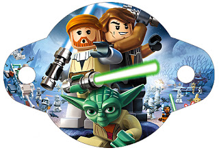 Star Wars Lego: Imprimibles Gratis para tus Fiestas. Para poner en las pajillas