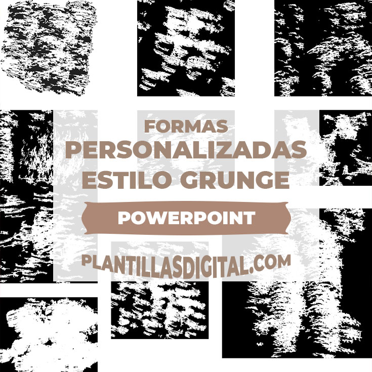 formas personalizadas estilo grunge formas personalizadas estilo grunge