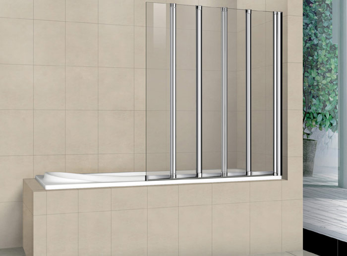 New designs of glass curtains for bathroom and glass curtain wall