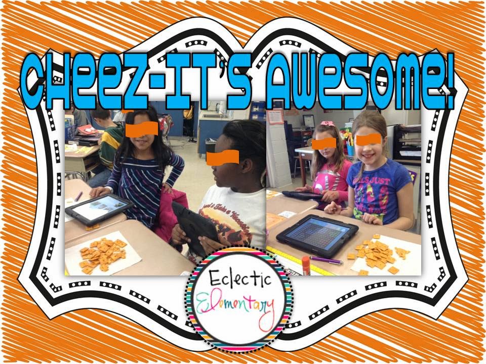 Eclectic Elementary CheezIt's Awesome Area & Perimeter!